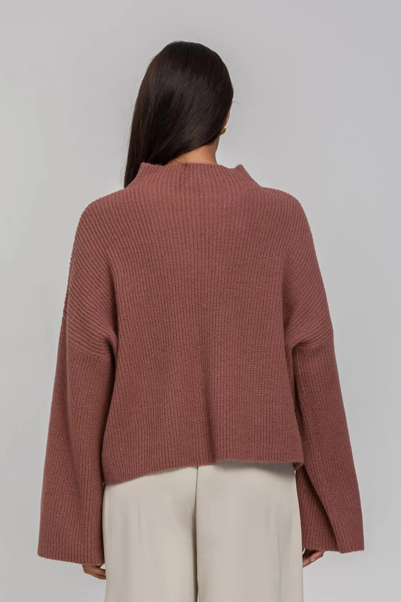 Blak The Label United Allure Sweater - Rosy Brown