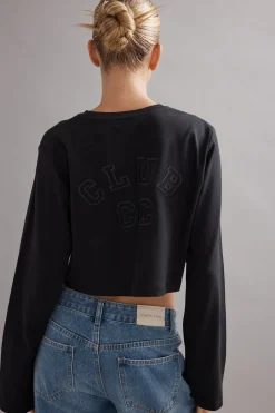 Caitlin Crisp Boyfriend Jean - Denim Glitter