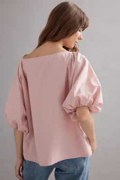 Caitlin Crisp Coastline Top - Dusty Rose