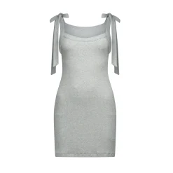 Caitlin Crisp Marsden Mini Dress - Grey Marle