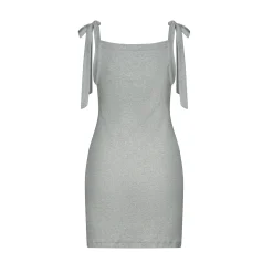 Caitlin Crisp Marsden Mini Dress - Grey Marle