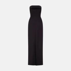 Caitlin Crisp Oscar Dress - Black Ponte