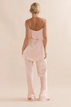 Caitlin Crisp Rio Tank - Pink Silk