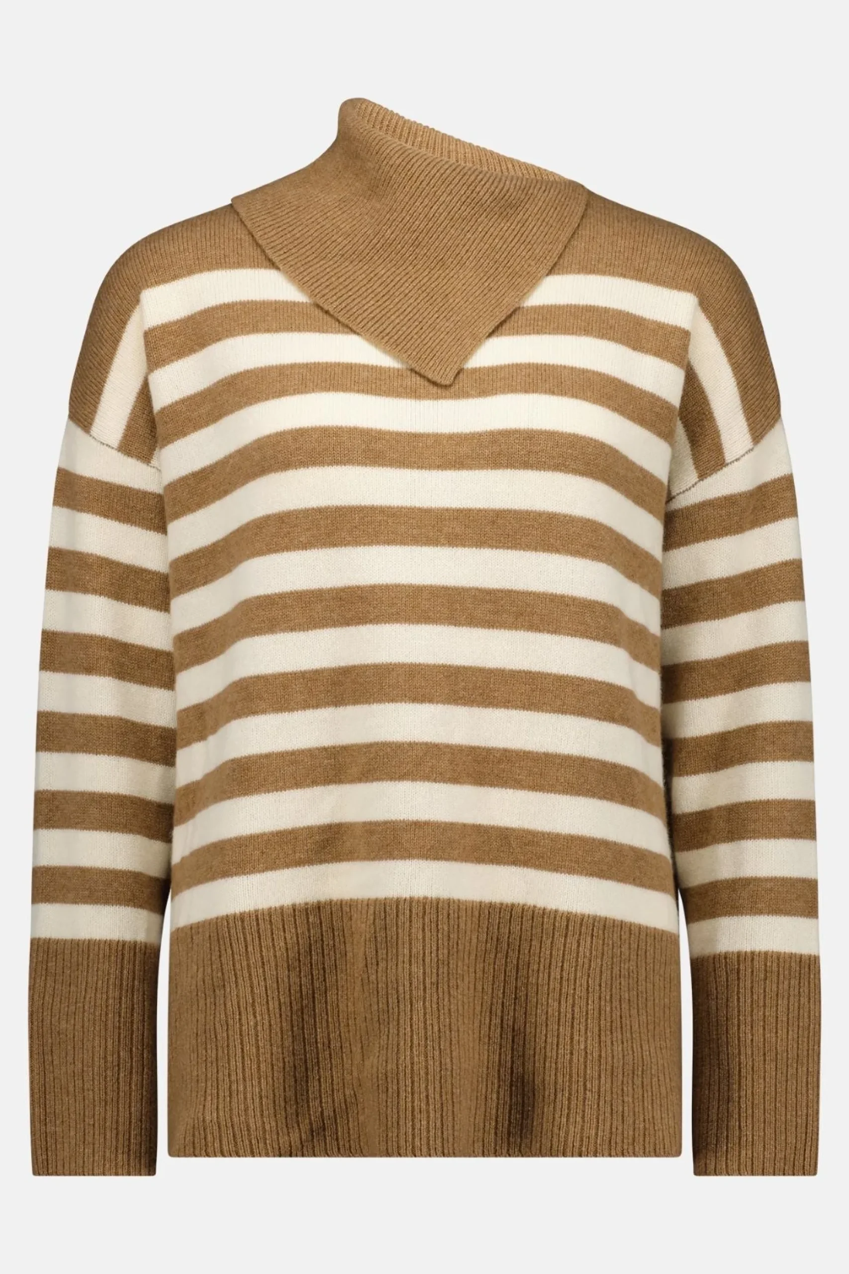 Caitlin Crisp Rupert Knit - Tan Stripe