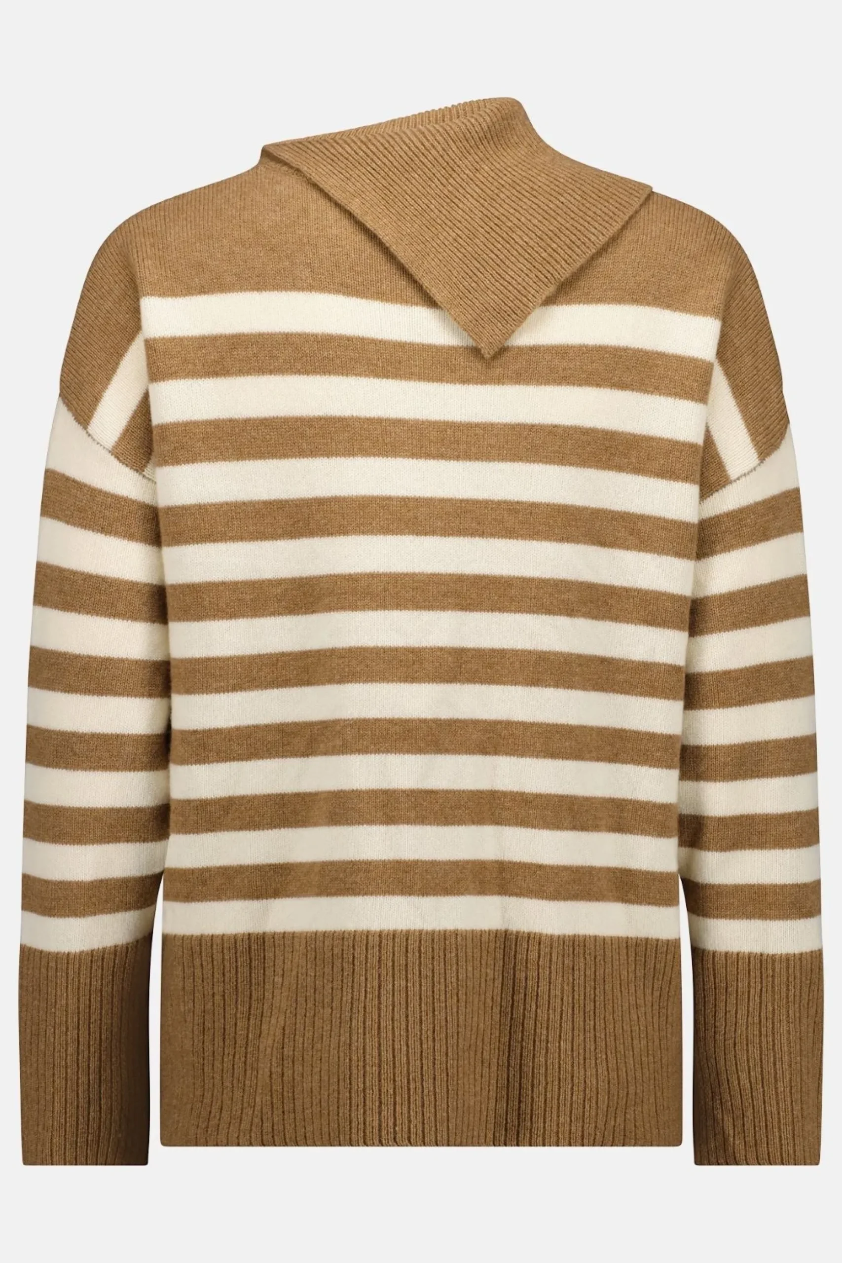 Caitlin Crisp Rupert Knit - Tan Stripe