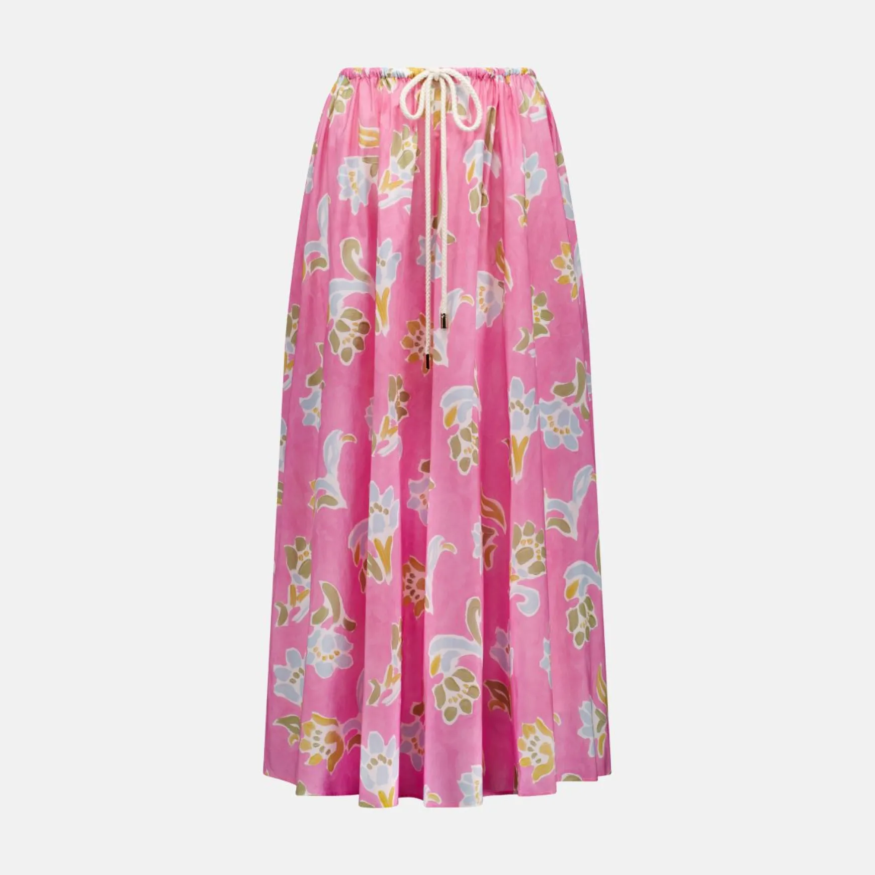 Caitlin Crisp Sunset Skirt - Watercolour Floral