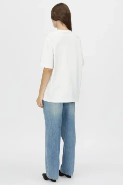 Camilla & Marc Bloom Embroidered Tee - White