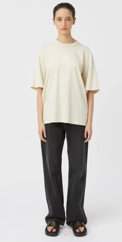 Camilla & Marc Monica Oversized Graphic Tee - Stone