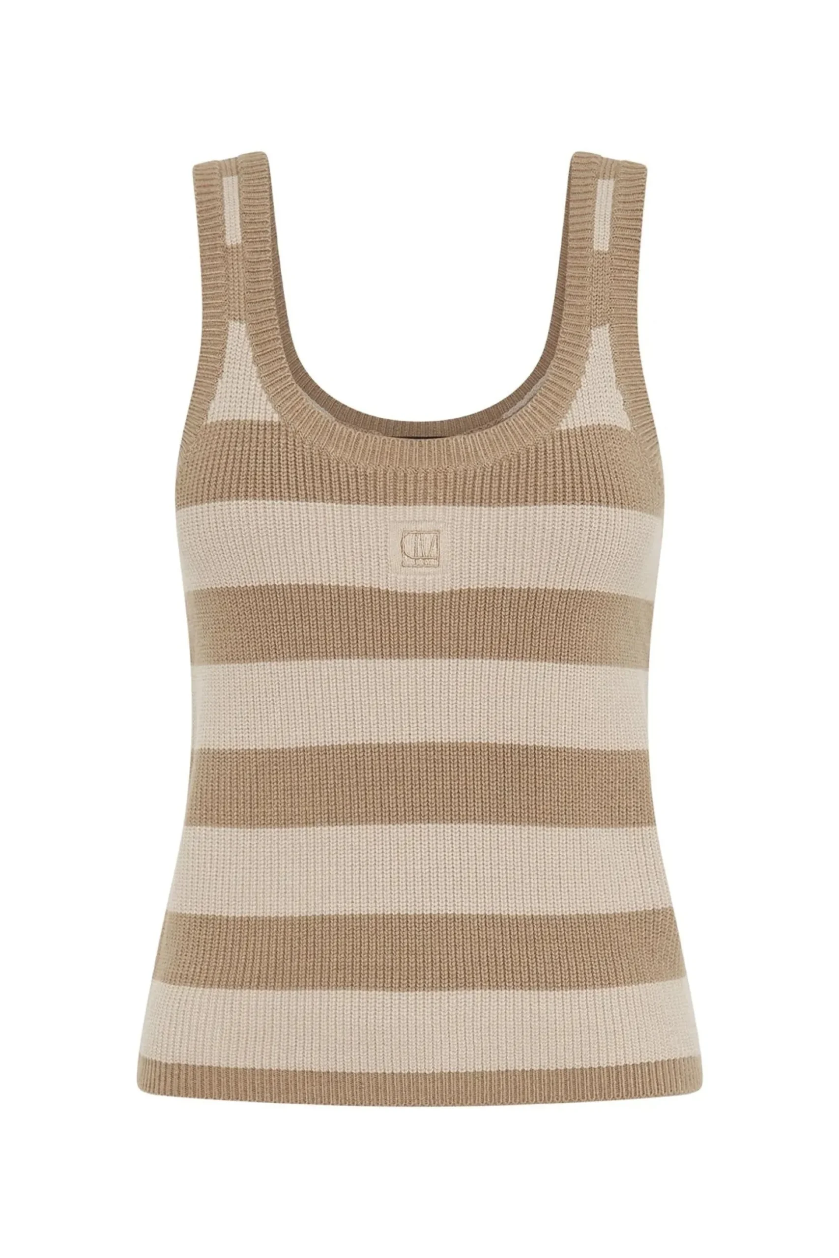 Camilla & Marc Umi Knit Tank - Tan/Cream