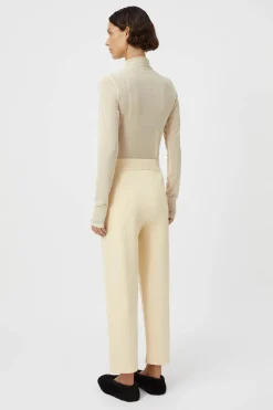 Camilla and Marc Amedeo Knit Pant - Butter Yellow