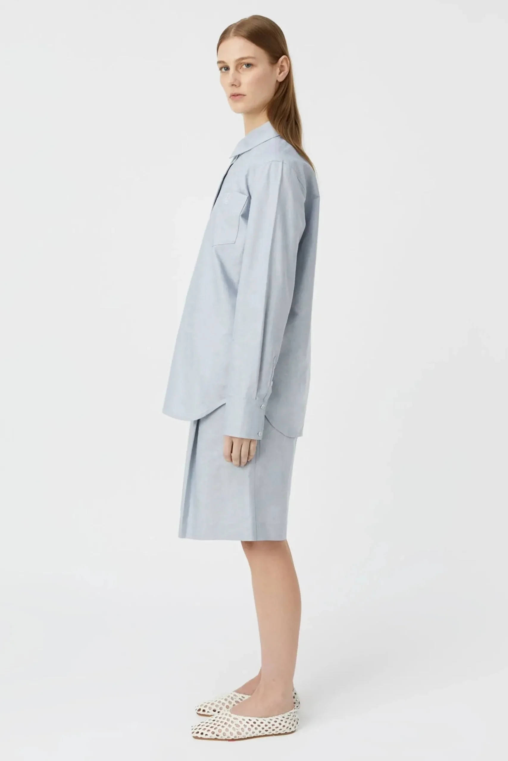 Camilla and Marc Blanchard Shirt - Denim Blue