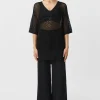 Camilla and Marc Dela Oversized T-Shirt - Black