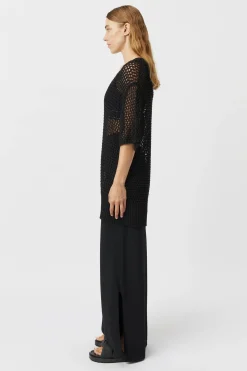 Camilla and Marc Dela Oversized T-Shirt - Black