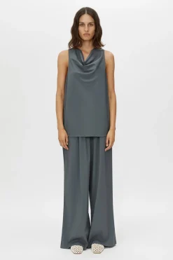 Camilla and Marc Essence Top - Steel