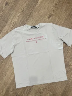Camilla and Marc Floyd Tee - Lilac Grey