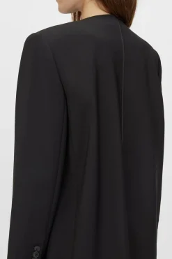 Camilla and Marc Houston Collarless Blazer - Black