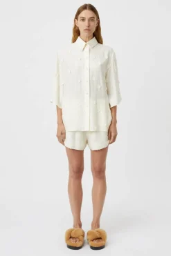 Camilla and Marc Ottilie Short - Cream