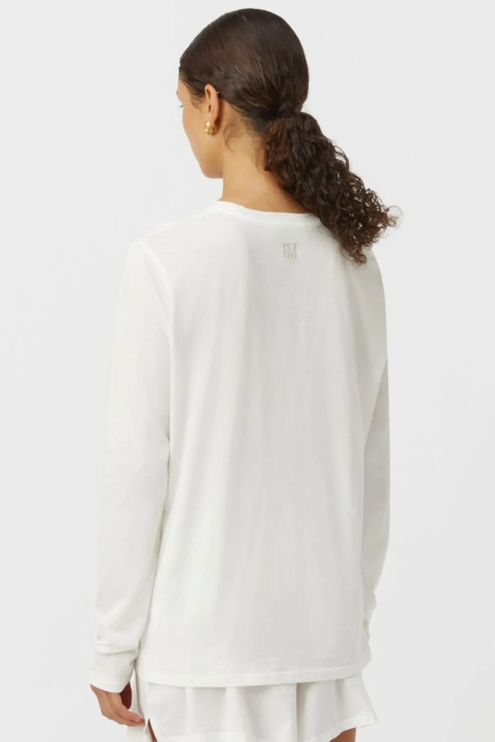 Camilla and Marc Simone Long Sleeve Top - Soft White