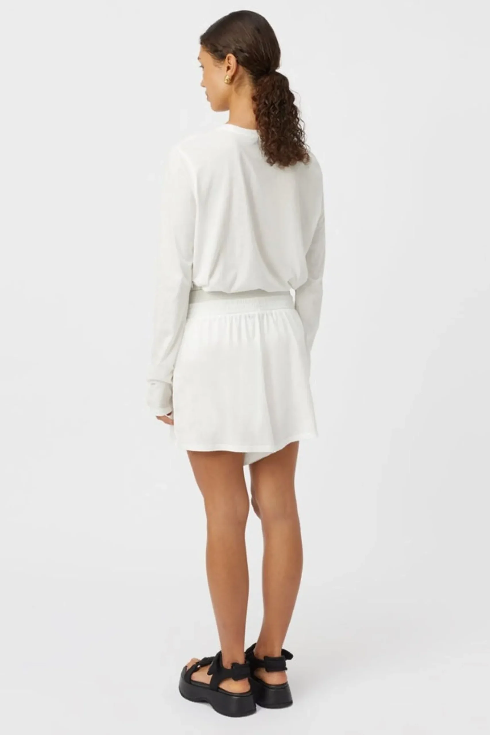 Camilla and Marc Simone Long Sleeve Top - Soft White