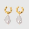 Castel & Co Pearl Earrings - Gold