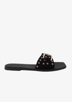 Caverley Rave Sandal - Black
