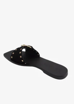 Caverley Rave Sandal - Black