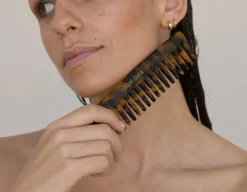 Chloe Zara Hair Wide Tooth Comb - Bone