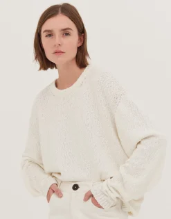 Cloth & Co Boucle Knit | Milk