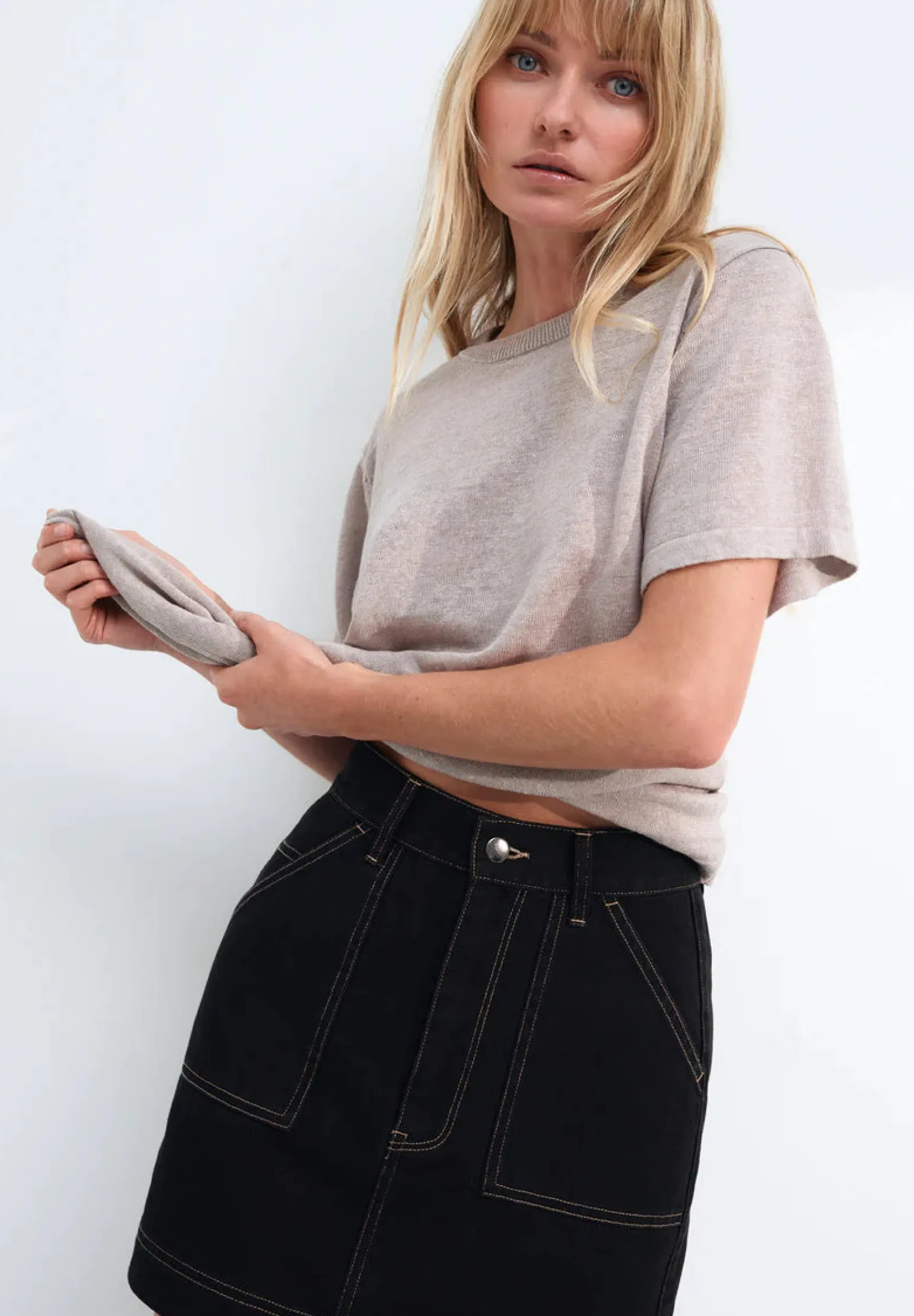 Commoners Utility Skirt - Black
