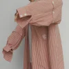 Commonplace Classico Overshirt - Pink/Red