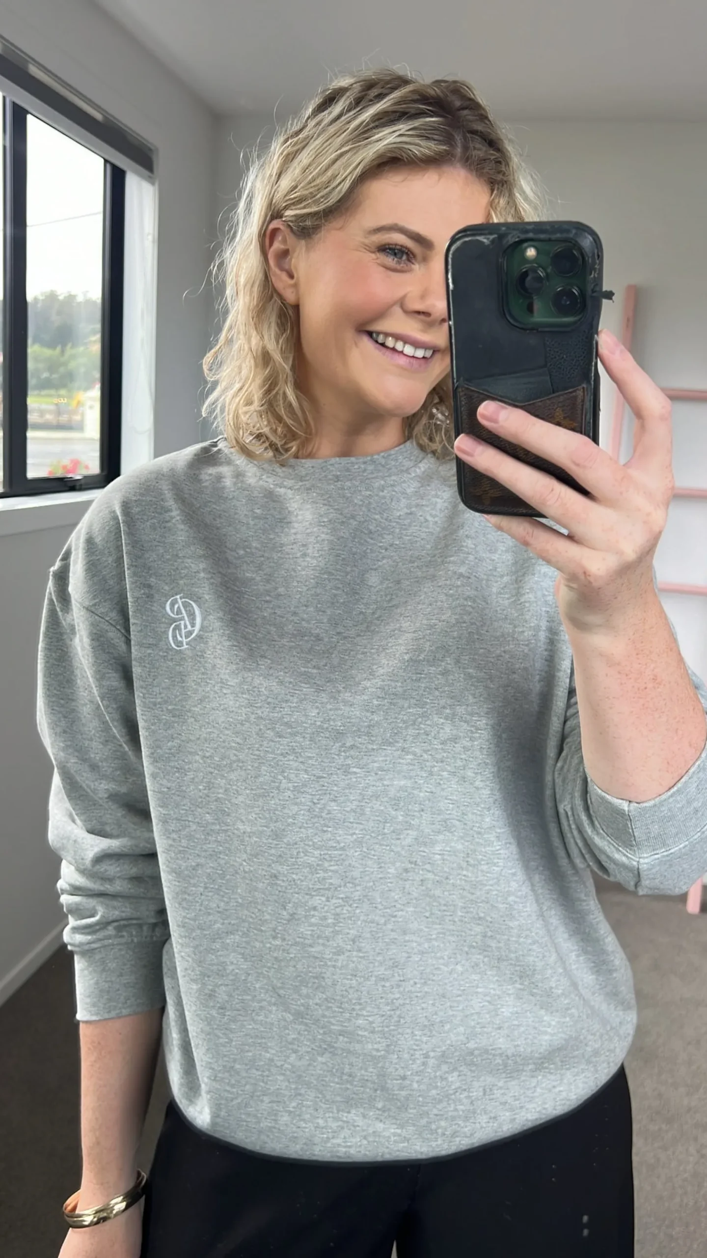 Commonplace CPD French Terry Sweatshirt - Grey Marle