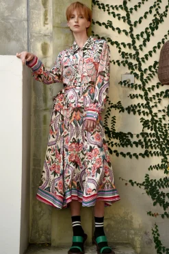 Cooper by Trelise Cooper Two and Two Together Dress - Multi Paisley Floral
