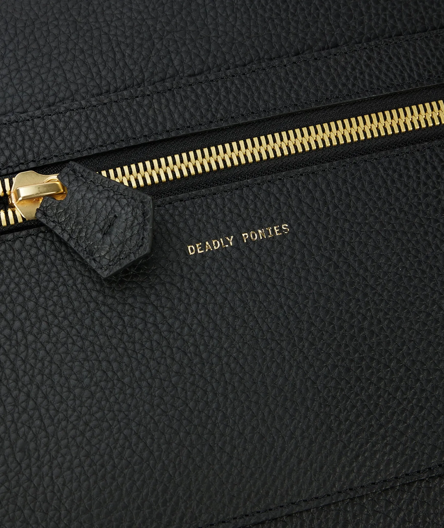 Deadly Ponies Comet Satchel - Black
