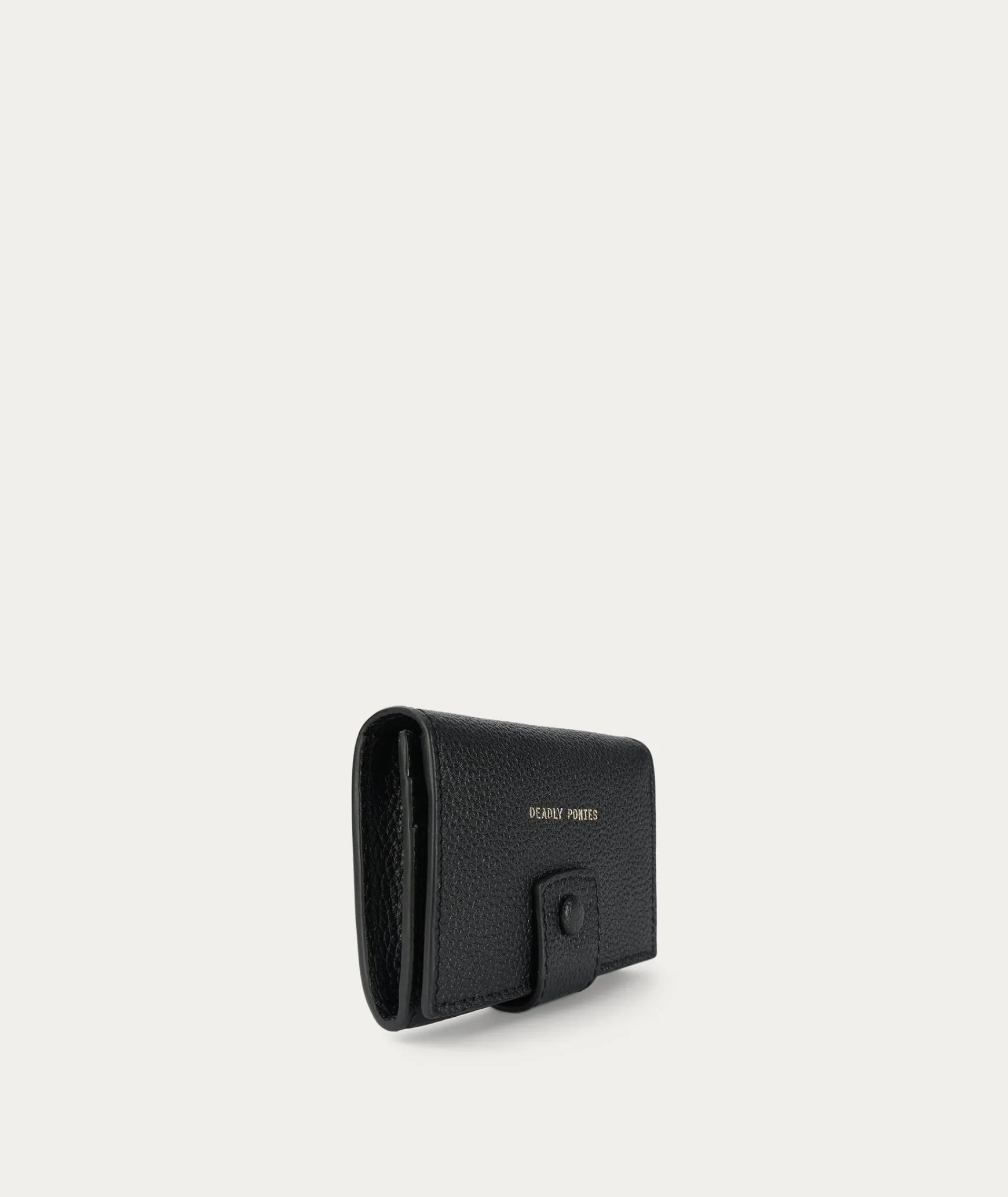 Deadly Ponies Flip N Snap Wallet - Black