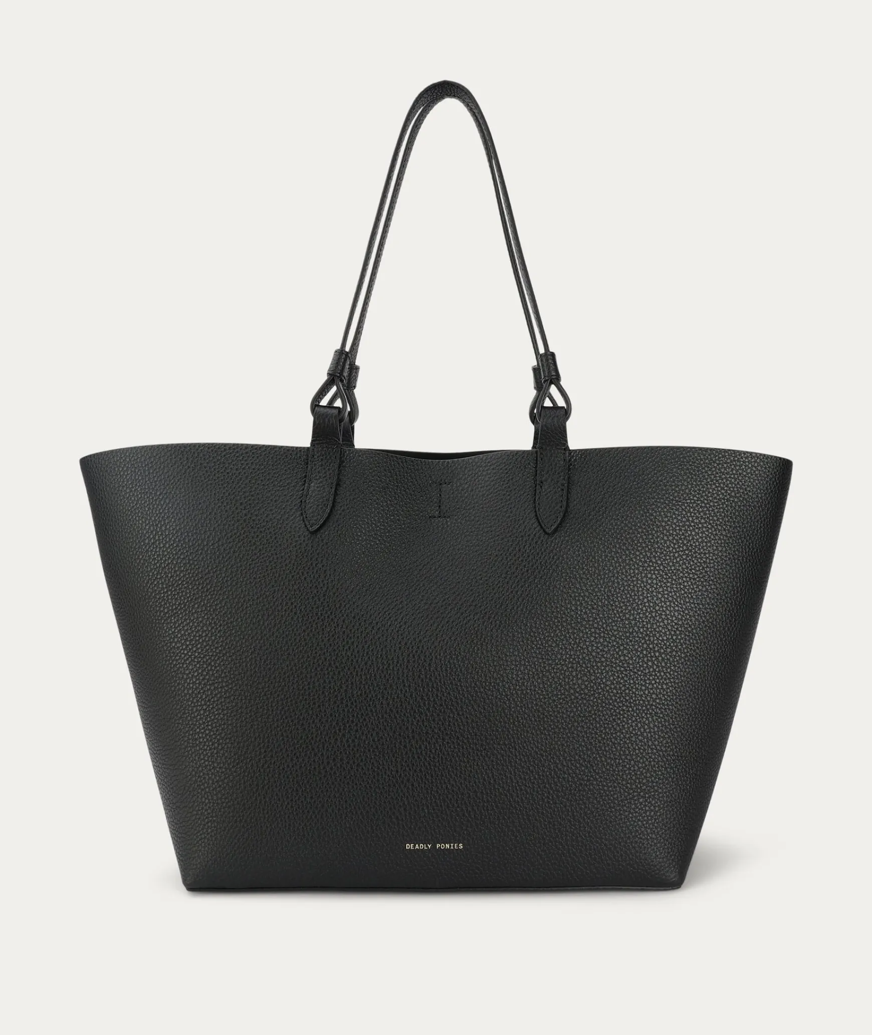Deadly Ponies Mr Bandit Tote Maxi - Black