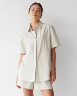 Dear Dylan Chai Stripe Shirt