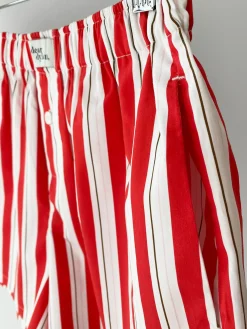 Dear Dylan Cherry Stripe Boxer Short
