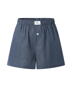 Dear Dylan Club Navy Stripe Boxer Short