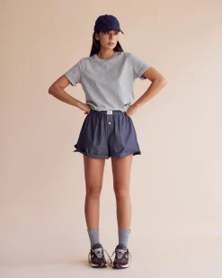 Dear Dylan Club Navy Stripe Boxer Short