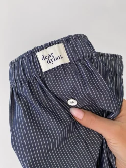 Dear Dylan Club Navy Stripe Boxer Short