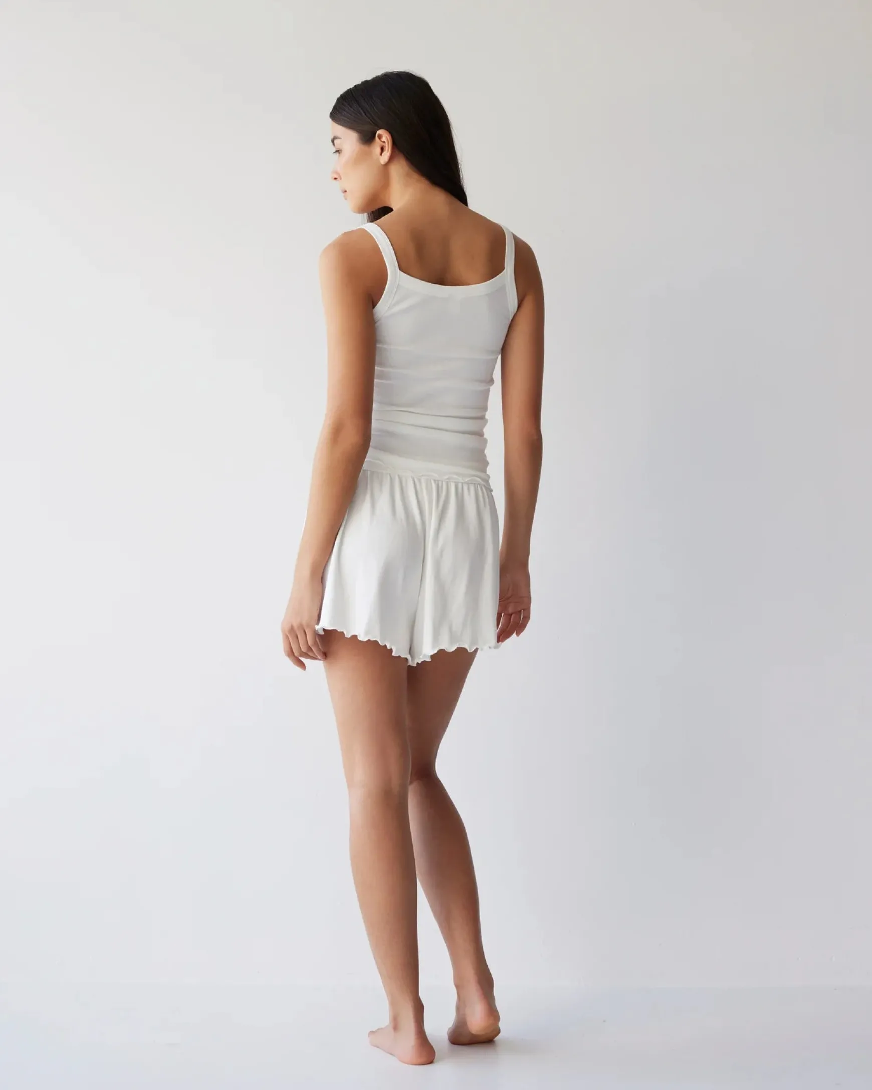 Dear Dylan Organic Babylock Tank - Blanc