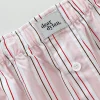 Dear Dylan Stripe Boxer Short - Powder Pink