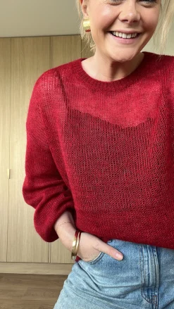 Drama The Label Fee Jumper - Cherry