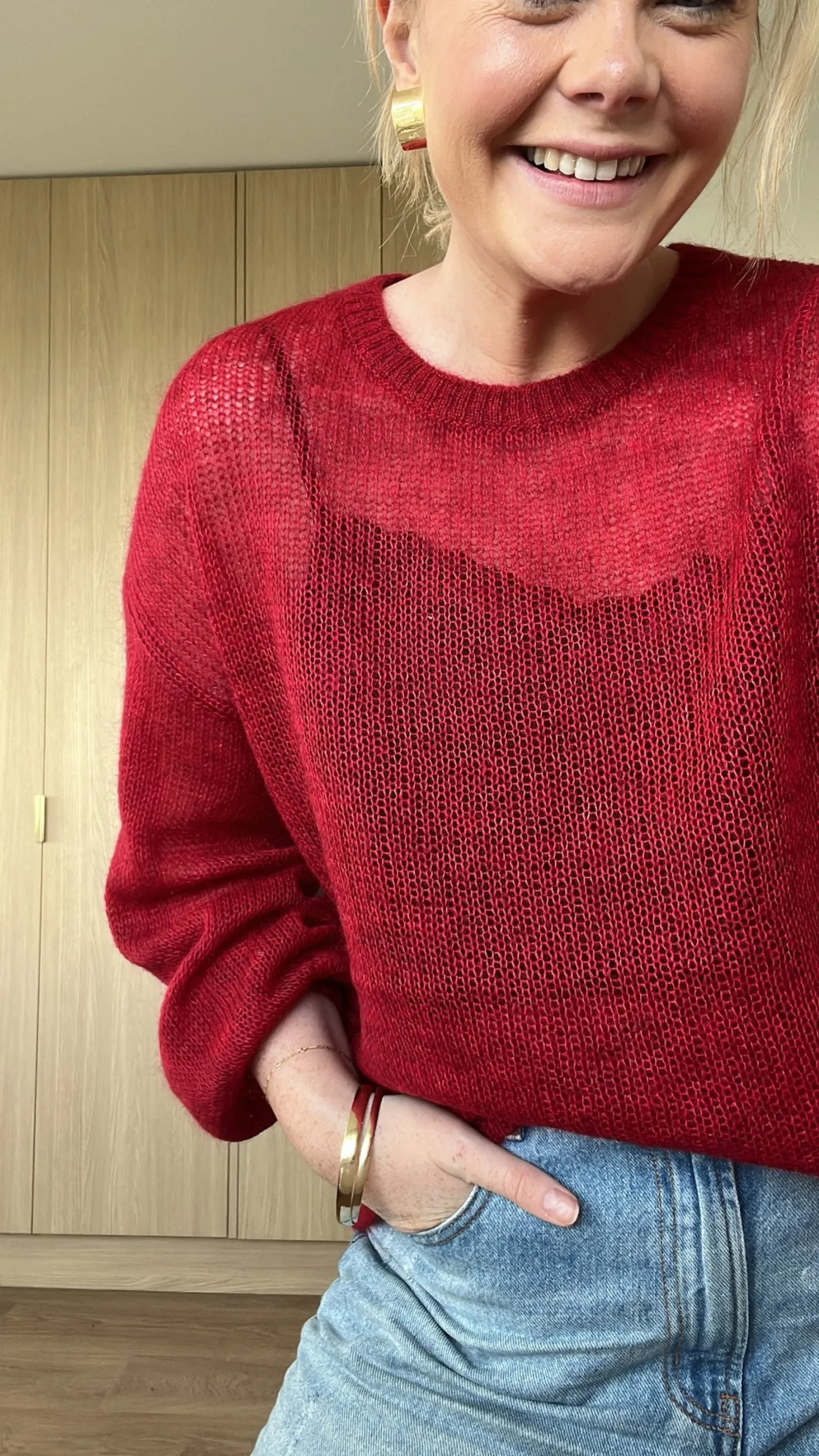 Drama The Label Fee Jumper - Cherry