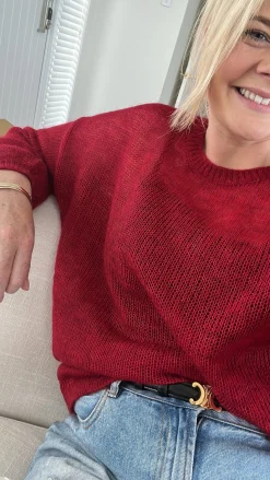 Drama The Label Fee Jumper - Cherry