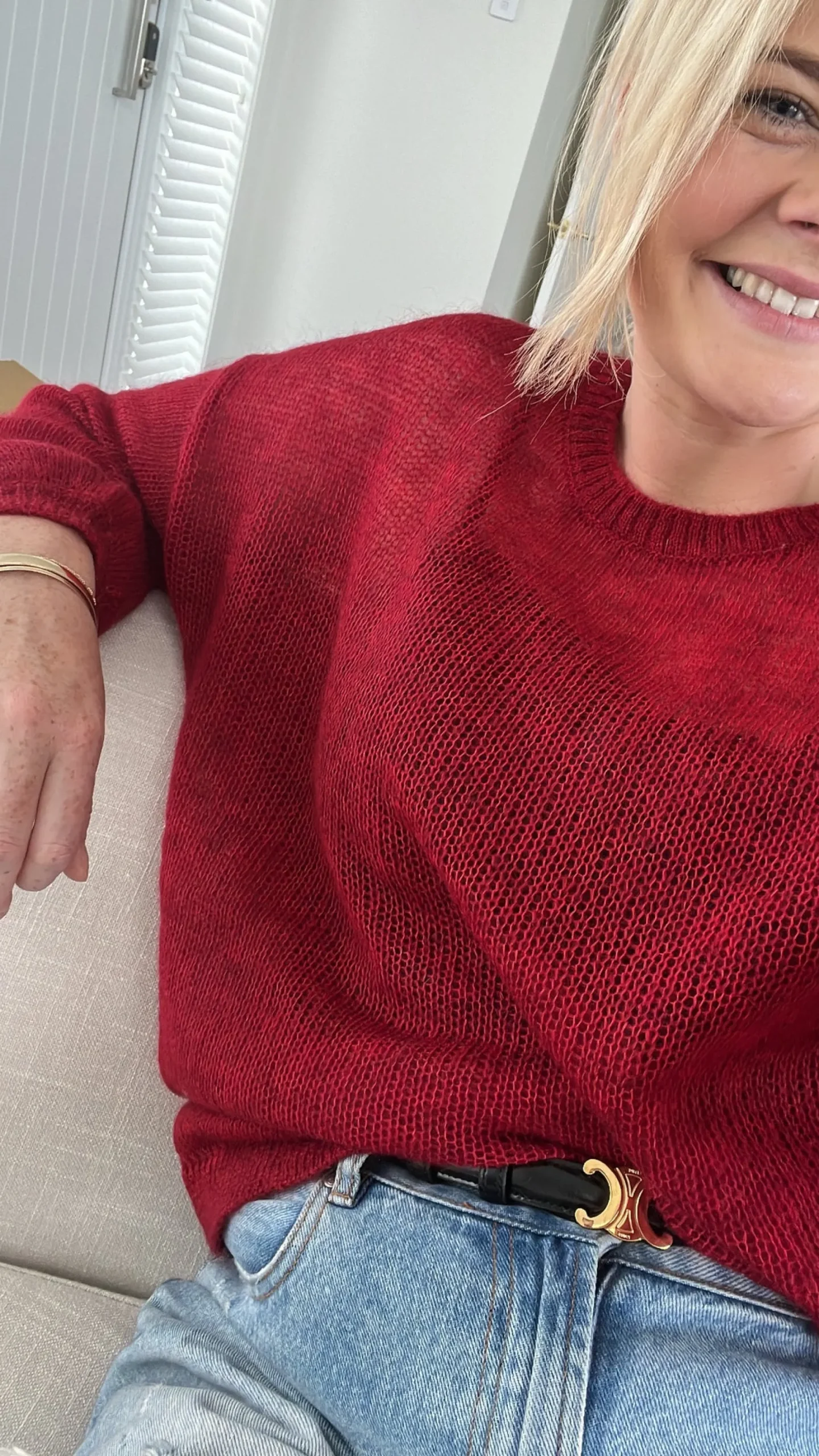 Drama The Label Fee Jumper - Cherry