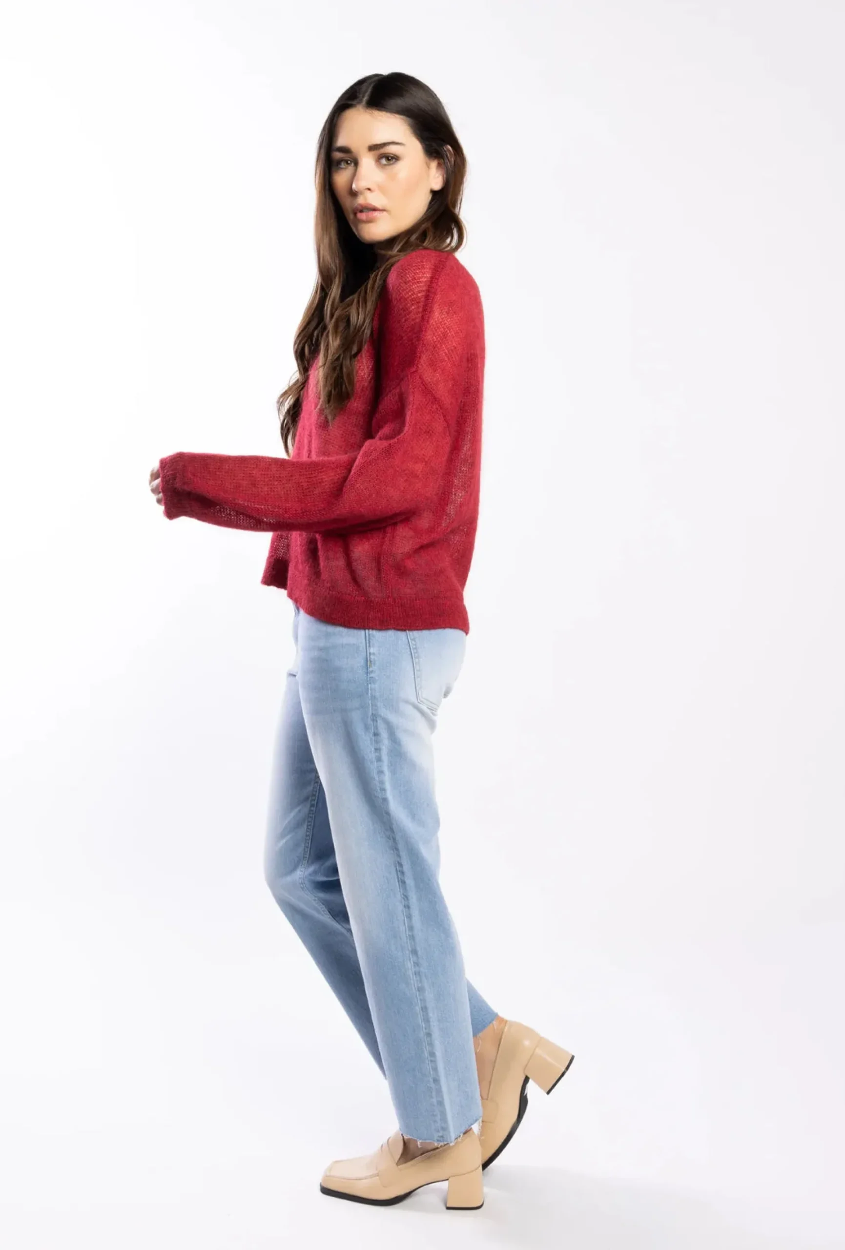 Drama The Label Fee Jumper - Cherry