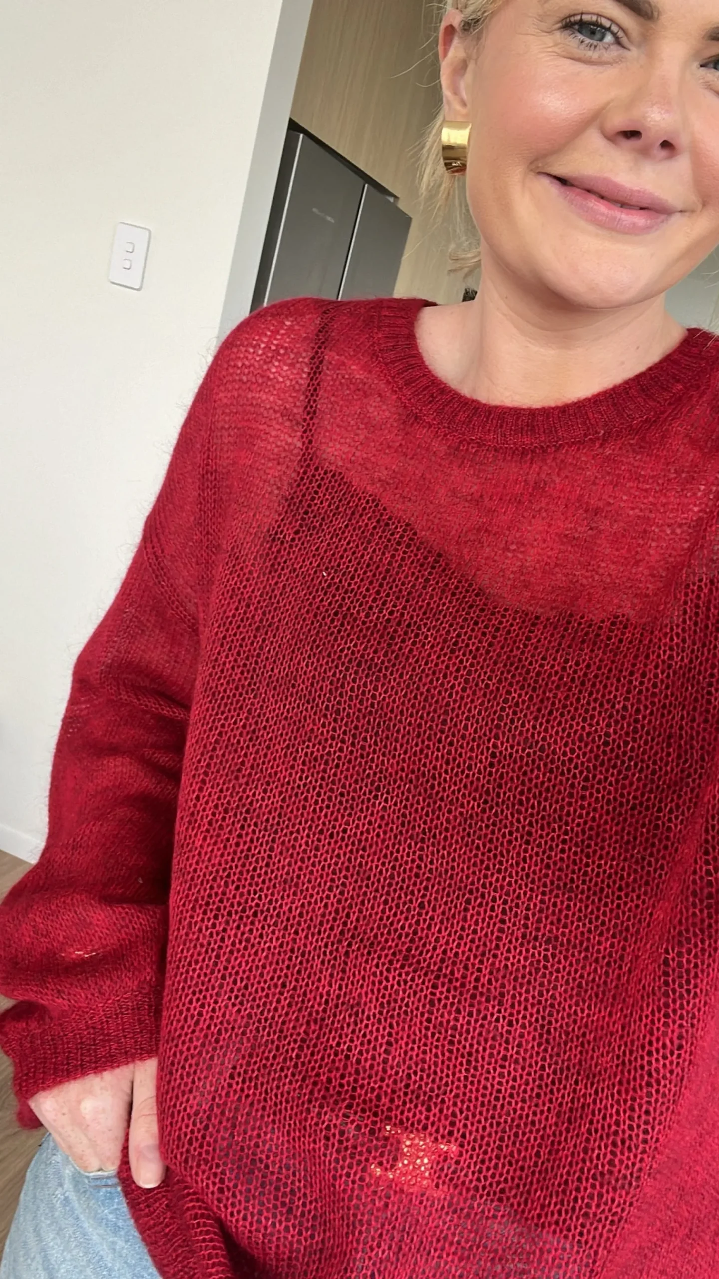 Drama The Label Fee Jumper - Cherry