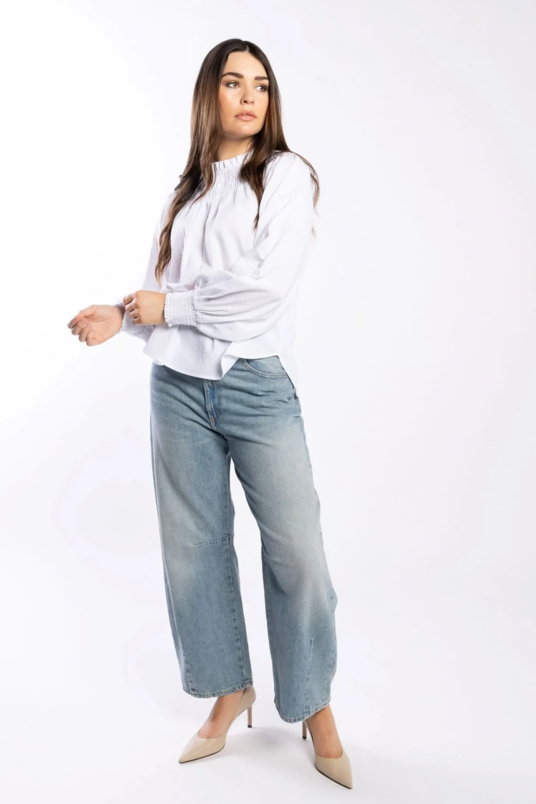 Drama The Label Karin Blouse - White