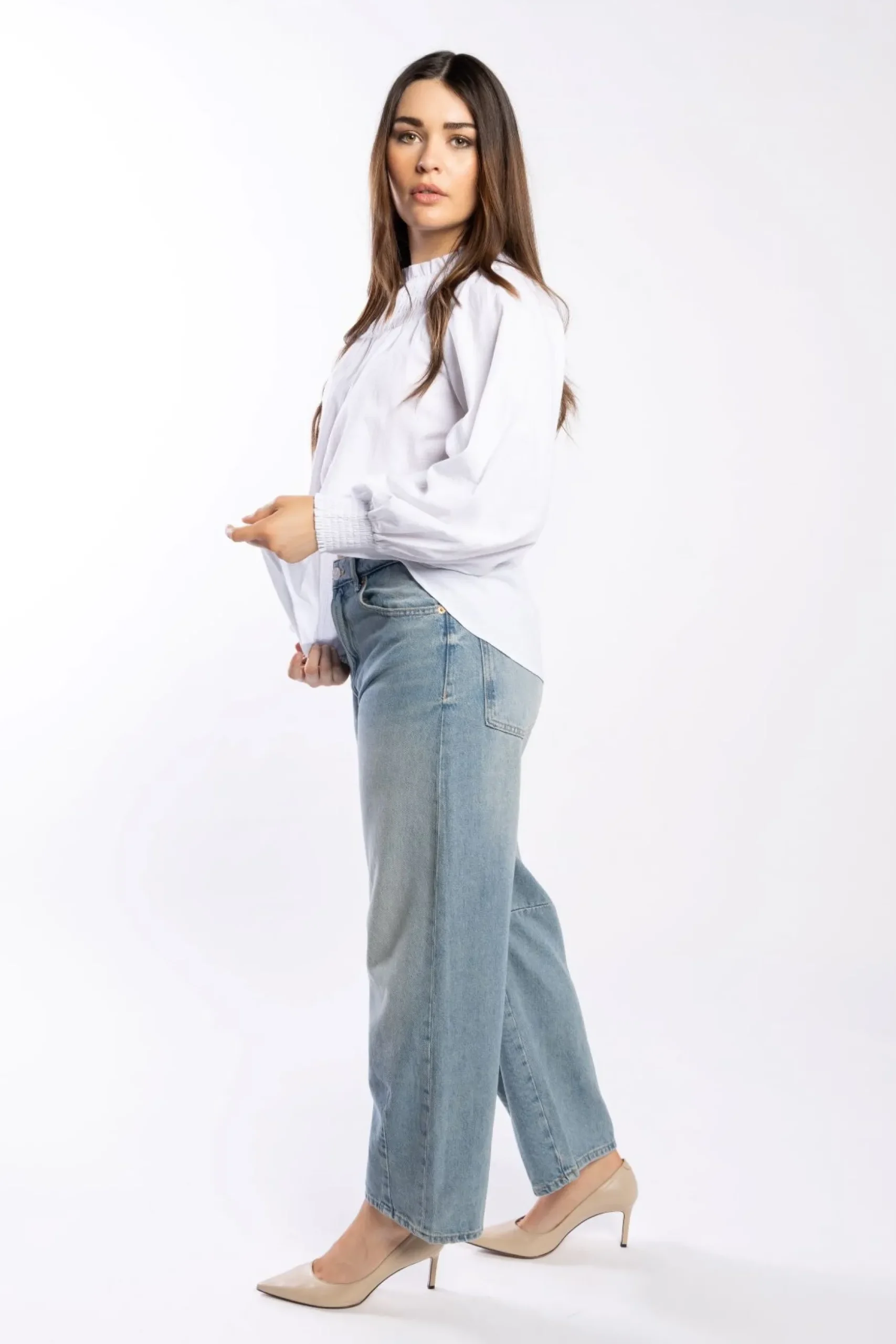 Drama The Label Karin Blouse - White